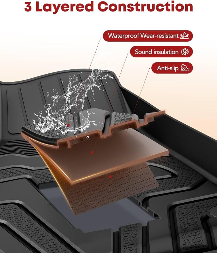 YHTAUTO Floor Mats & Cargo Mat Compatible - Image 7