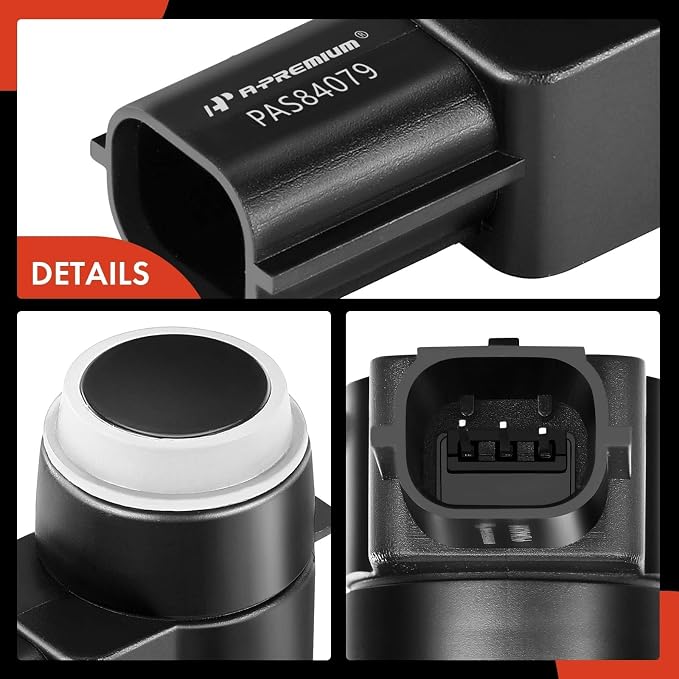 A-Premium 4-PC Reverse Backup Parking Aid Assist Sensor Compatible - Image 8