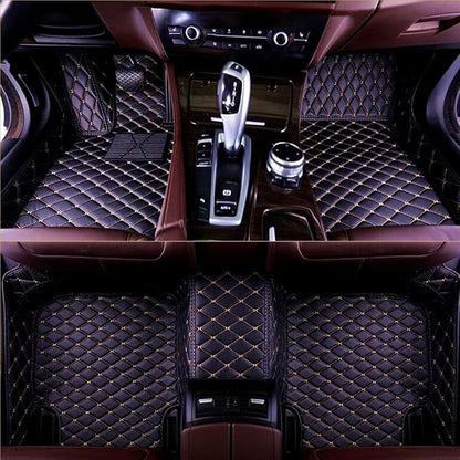 Custom All-Weather Protection Luxury Leather Floor Mats - Image 8