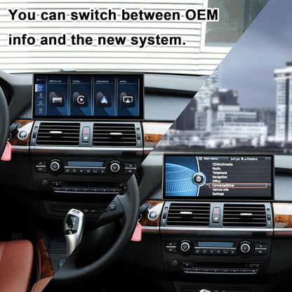 PEMP Linux 12.3" Ultra-Thin Screen E70 E71 CIC Wired and Wireless CarPlay - Image 4