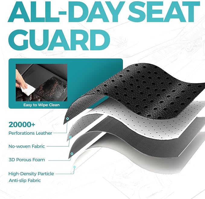 for Toyota Camry Seat Covers Hybrid XLE XSE 2018 2019 2020 2021 2022 2023 2024 - Image 4