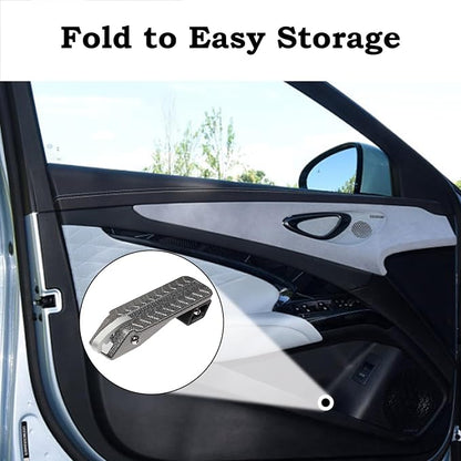 COWVIE Foldable Car Door Step Stand Pedal - Image 7