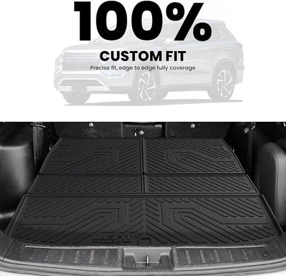 LASFIT Backrest & Cargo Mat for Mitsubishi Outlander 2022-2025, Custom Fit - Image 4
