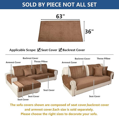Eismodra Couch Cover, Sectional Couch Covers, Sofa Covers - Image 5