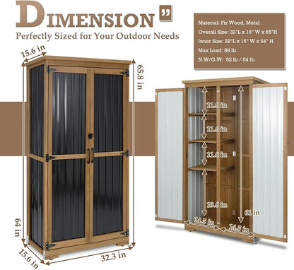 Outdoor Storage Cabinet Waterproof - Image 2