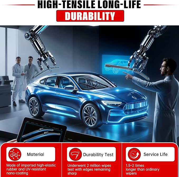 Windshield Wiper Blade Set Replacement - Image 7
