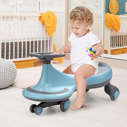HONEY JOY Wiggle Car, 2 in 1 Swing Car - Image 6