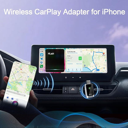 Mini Wireless Carplay Adapter for iPhone&Android Auto 2-in-1, 2025 Upgrade - Image 6