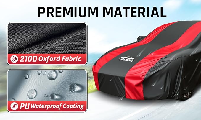 Small Car Cover Waterproof All Weather Protection - Image 2