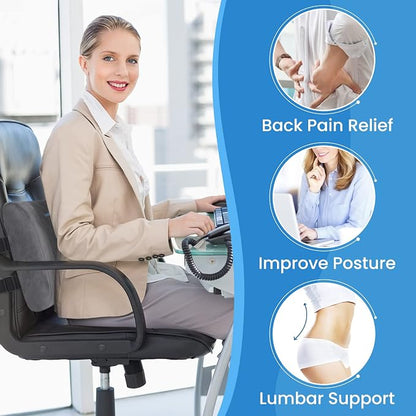 Lumbar Support Pillow for Office Chair Back Support Lumbar Pillow for Car - Image 5