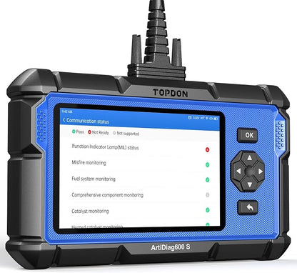 TOPDON Upgraded AD600S OBD2 Scanner, Diagnostic Tool, ABS SRS Transmission - Image 9