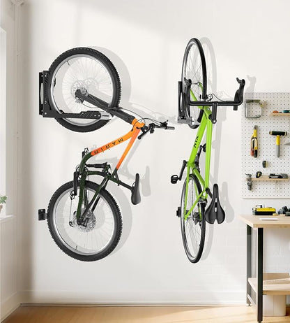 Bike Wall Mount 2 Pack Swivel Bike Rack - Image 8