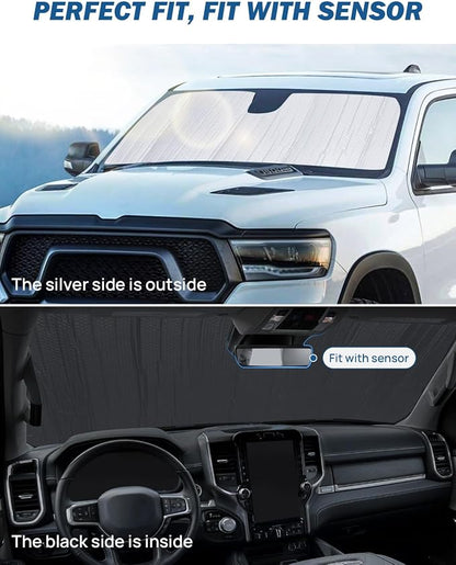 Windshield Sun Shade Compatible - Image 2