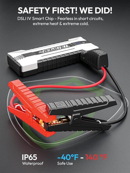 YESPER Battery Jump Starter Portable, 3000A Booster Pack Jump Box - Image 5