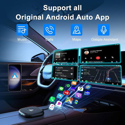 Android Auto Wireless Adapter for Wired Android Auto Cars Converts Wired to - Image 3