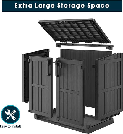 Outdoor Storage Cabinet 36 Cu Ft - Image 7
