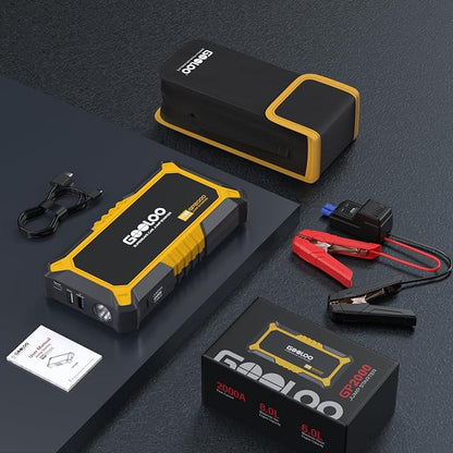 GOOLOO New GP2000 Jump Starter 2000A Car Starter Battery Pack, 12V Car Battery - Image 8