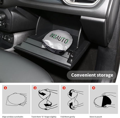 INSAUTO for Jeep Patriot Windshield Sun Shade for Jeep Renegade SUV 2015-2024 - Image 8