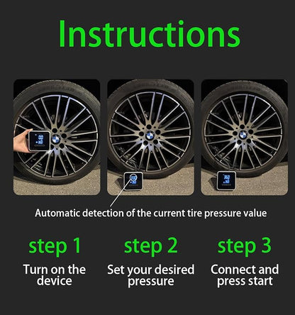 Tire Inflator Portable Air Compressor - Image 5