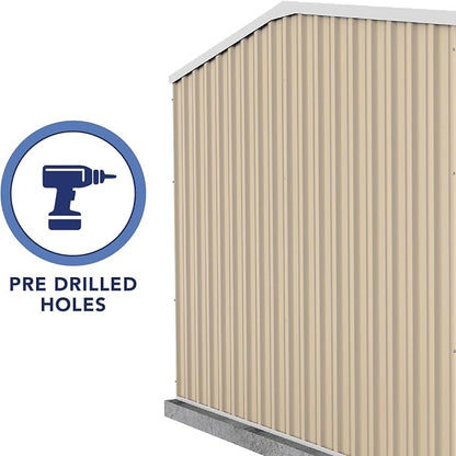 Absco Premier Storage Sheds, DIY Backyard Shed, Utility Tool Storage, Weather & - Image 5