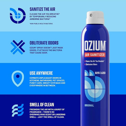 Ozium 3.5 Oz. Air Sanitizer & Odor Eliminator - Image 3
