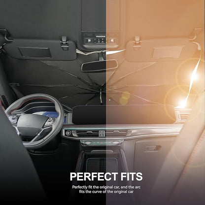 2020-2025 Upgraded for Ford Explorer Sunshade, Portable Foldable Sunshade - Image 2