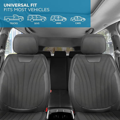 Elite Edition Faux Leather & Suede Seat Covers - Image 3
