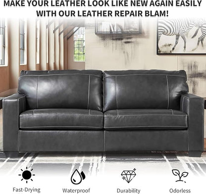 Dark Gray Leather Recoloring Balm - Image 7
