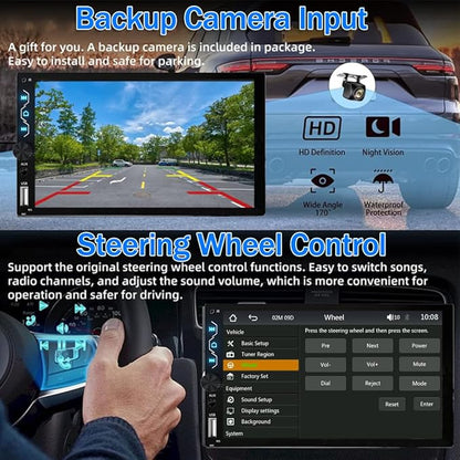 Leadfan Double Din Car Stereo - Image 5