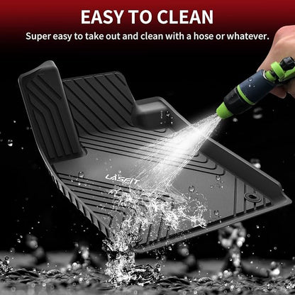 LASFIT Floor Mats for Honda Accord Sedan 2023 2024 2025 2026, All Weather TPE - Image 7