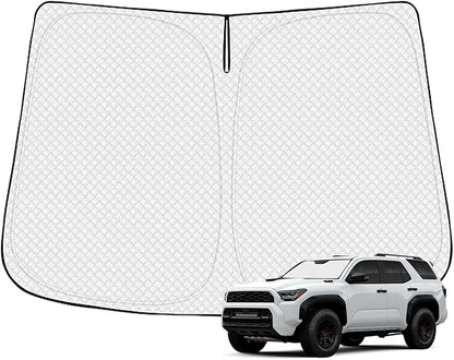 Windshield Sun Shade for 2025-2026 Toyota 4Runner Accessories Thicken 6-Layer by Canvcle
