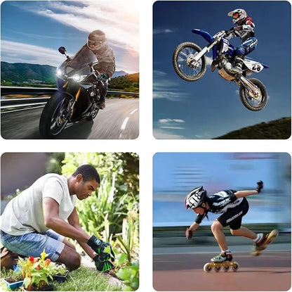 Motorcycle Gloves Touch Screen Full Finger Riding Gloves Knuckle Protection - Image 6