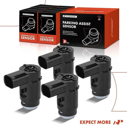 A-Premium 4-PC Rear PDC Reverse Backup Parking Aid Assist Sensor Compatible - Image 9