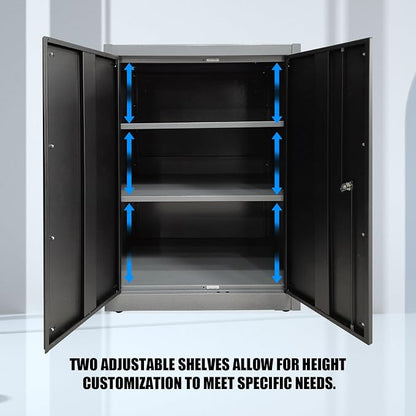 JZD Garage Tool Cabinet Set, Included Rolling Chest, - Image 8