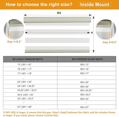 Persilux Custom Size Cordless Zebra Blinds - Image 7