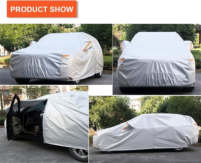 Kayme 6 Layers SUV Car Cover Custom Fit - Image 5