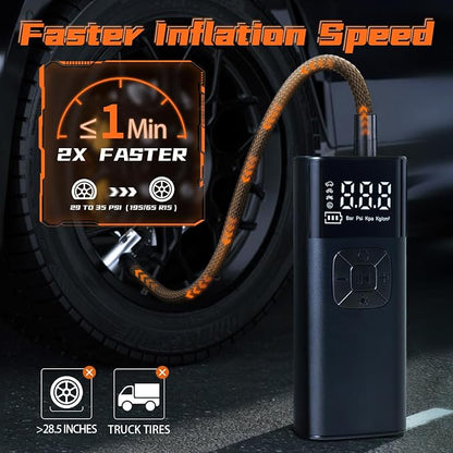 Tire Inflator Portable Air Compressor - Image 2