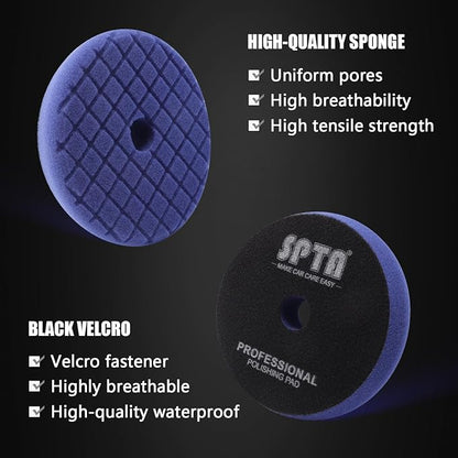 SPTA Buffing Polishing Pads Kits, - Image 4