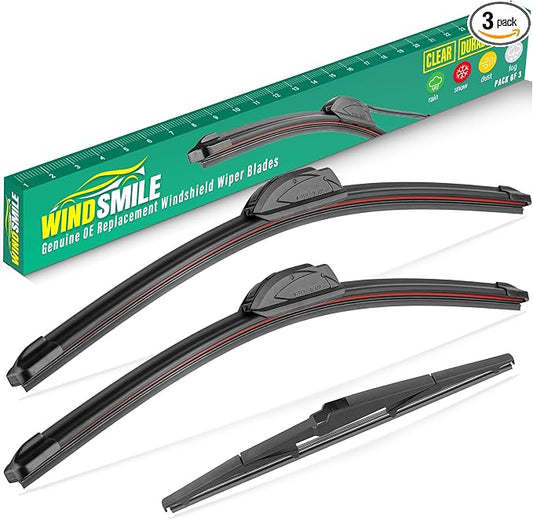 26" 18" 14" Windshield Wiper Blades Replacement by WINDSMILE