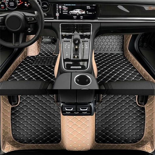 Custom Artificial Leather Waterproof All-Weather Car Floor Mats Fit by SLFCWA