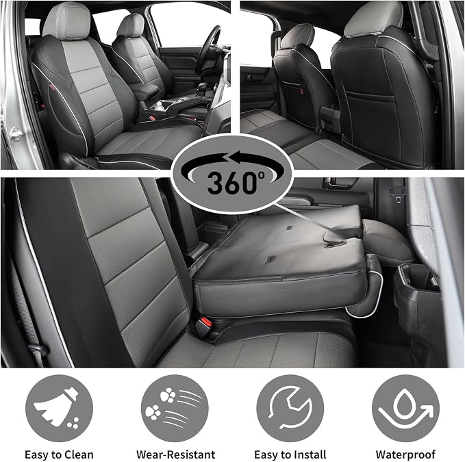 EKR Custom Fit Tacoma Car Seat Covers - Image 5