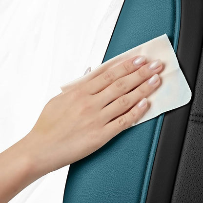 Road Comforts Leather Seat Covers, Breathable Car Seat Covers Full Set - Image 4
