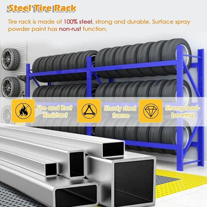 Adjustable Height Tire Storage Rack - Image 3