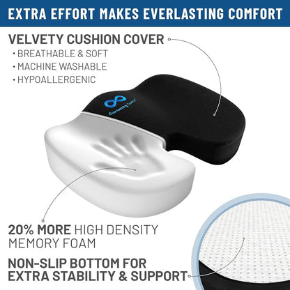 Everlasting Comfort Doctor Recommended Memory Foam Seat Cushion - Image 8