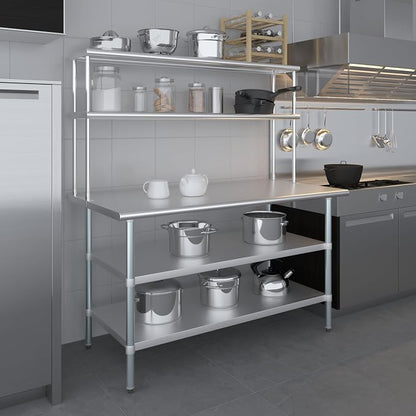 AmGood Stainless Steel Work Table - Image 8