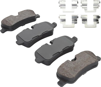 Premium Semi-Metallic Rear Brake Pads Replacement - Image 2