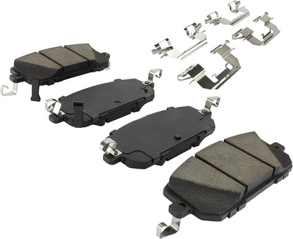 Premium Ceramic Front Brake Pads Compatible - Image 2