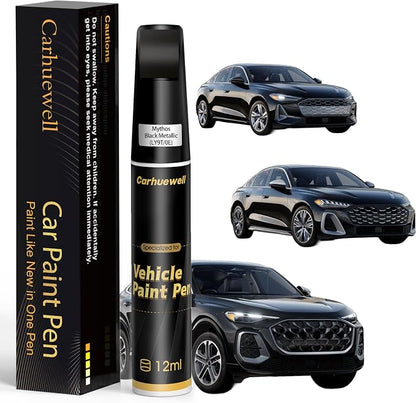 Mythos Black Metallic Touch Up Paint Compatible by Carhuewell