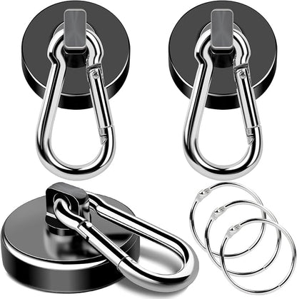MIKEDE Strong Magnetic Hooks, 70LBS Magnetic Hooks Heavy Duty by MIKEDE