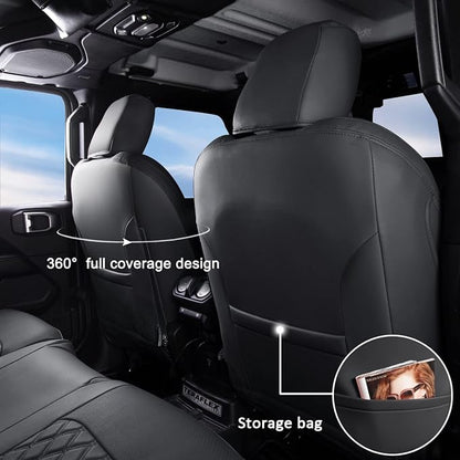 GIANT PANDA Customized Full Set Car Seat Covers - Image 3